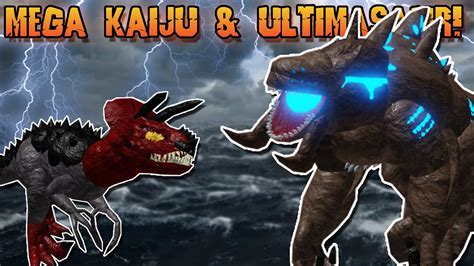 HOW TO GET MEGA KAIJU AND ULTIMASAURUS BADGE! | Roblox Kaiju World! - YouTube