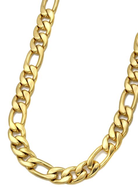 14K Gold Mens Figaro Chain – goldurban.com