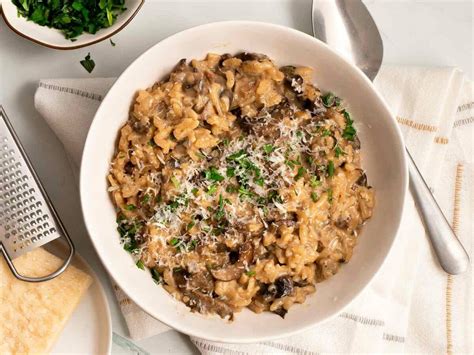 Creamy Jamie Oliver Mushroom Risotto Recipe - TheFoodXP