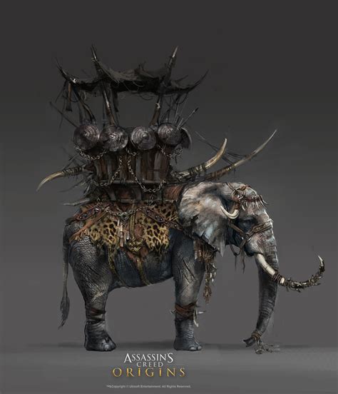 ArtStation - War Elephant Concepts 2015