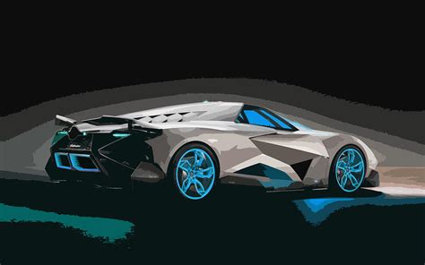 Lamborghini Egoista Digital Art by Thespeedart - Fine Art America