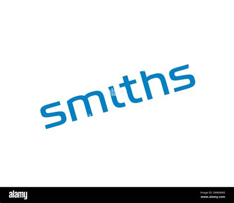 Smiths Group, rotated logo, white background Stock Photo - Alamy