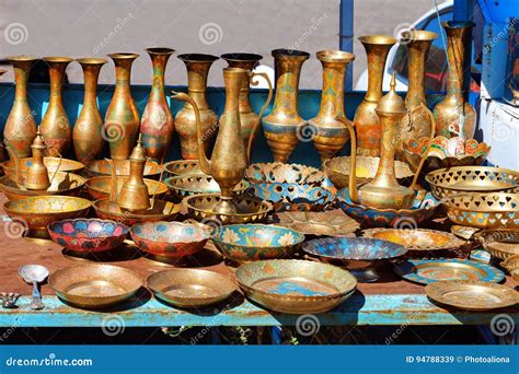 Souvenirs Armenian Dishes Made of Metal, Copper, Chasing, Pitchers, Decanters, Glasses, Plates ...