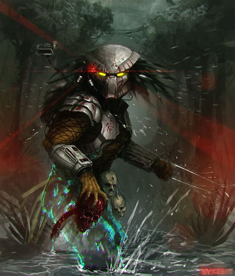 Spotted, Stephen Sykes | Predator artwork, Predator alien, Predator ...