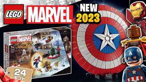 LEGO Marvel Infinity Saga Advent Calendar & Captain America Shield Summer 2023 Set Leaks - YouTube