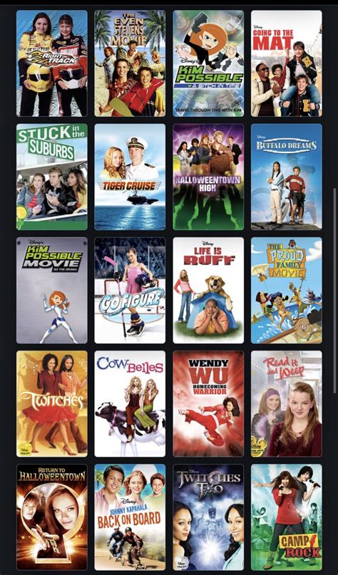 Disney Channel Original Movies 2000s