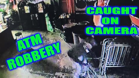 ATM Robbery Caught on Camera - YouTube