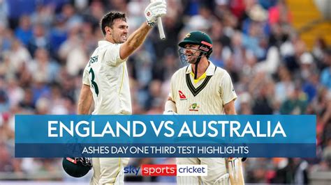 England vs Australia | Day One morning and afternoon highlights | Video ...