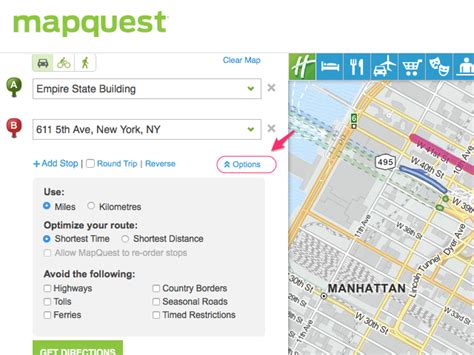 How to Get Driving Directions on MapQuest - Next Generation