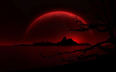 1366x768 Red Moon 1366x768 Resolution Hd 4k Wallpapers Images Images