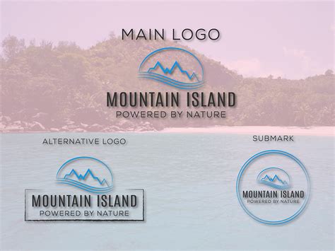 Mountain Island logo And Branding Kit. on Behance