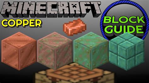 Copper Blocks - Minecraft Block Guide - YouTube