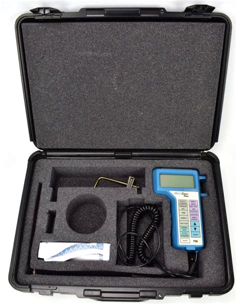 TSI Model 8386A VelociCalc Plus Air Velocity Meter Kit W/ Case - GREAT for Sale - electronic ...