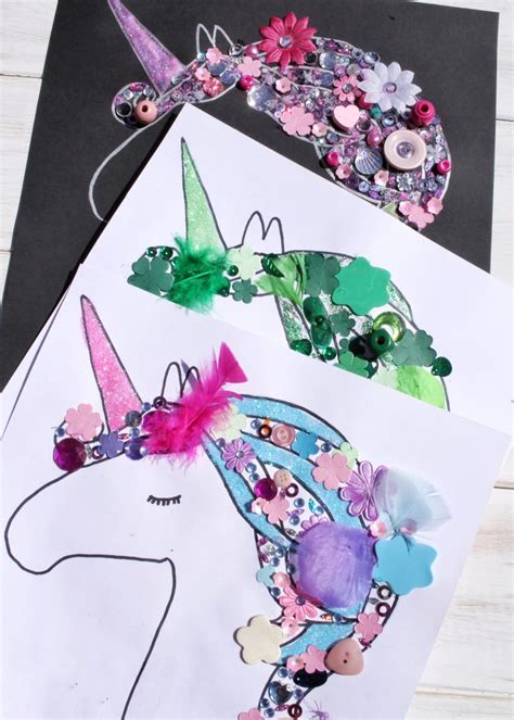 Unicorn Craft Printables