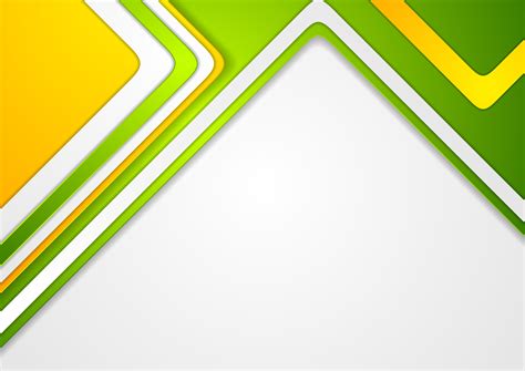 Abstract Green And Yellow Background