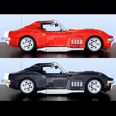 LEGO MOC 1969 Chevrolet Corvette Stingray By Brickvault Rebrickable Build With LEGO ...