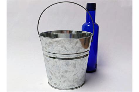 Small Galvanized Metal Bucket - 2 Quart Galvanized Bucket | Bucket Outlet