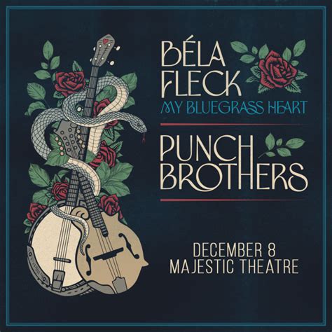 Béla Fleck: My Bluegrass Heart and Punch Brothers in Dallas at