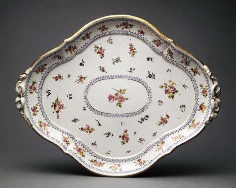 Sevres porcelain tray - 1780 - Hermitage Museum