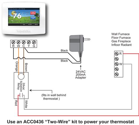 Wiring A Thermostat To A Furnace / Furnace Thermostat Wiring and ...