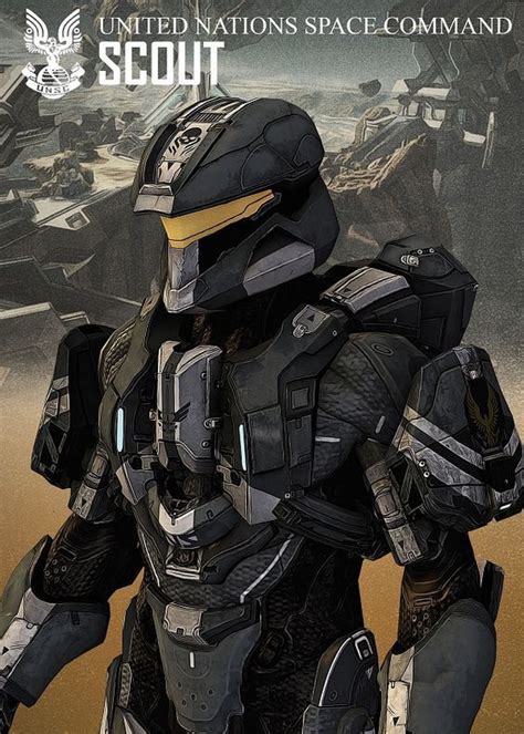 Halo Character Portraits Scout | Halo cosplay, Halo armor, Halo