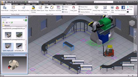 Autodesk Factory Design Suite - YouTube