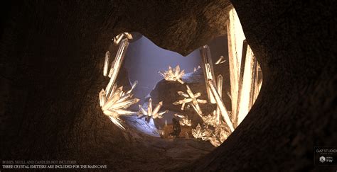 Crystal Dragon Lair | Daz 3D