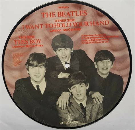 popsike.com - 7/45 THE BEATLES : I WANT TO HOLD YOUR HAND (UK) (PICTURE DISC) - auction details