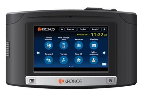 Kronos Intouch 9100 User Manual