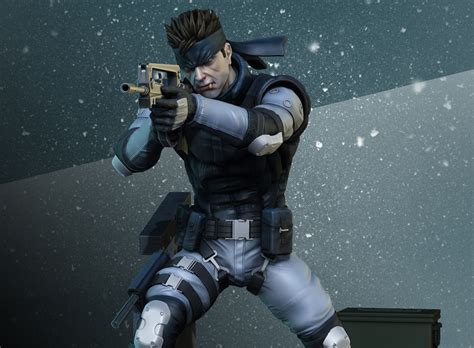 Solid Snake (MGS 1) Fan Art - ZBrushCentral