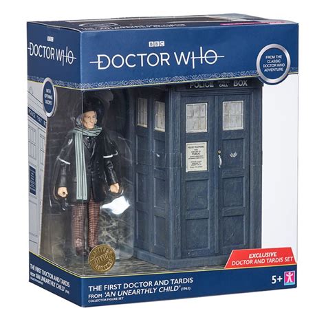 Doctor Who - First Doctor & TARDIS Action Figure Set