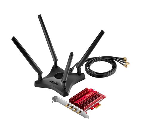 Buy ASUS PCE-AC88 Wireless PCI-E Network Interface Card (2167Mbps, Dual-Band) Online at ...