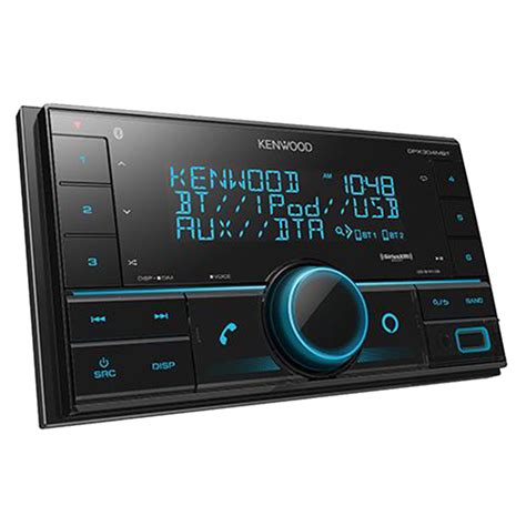 Kenwood DPX304MBT Double 2 DIN Bluetooth Receiver with Front USB & Aux ...