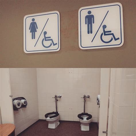 When we asked for gender neutral bathrooms, I think we expected a ...