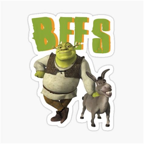 "Music Retro Shrek Meme Lord Farquaad Homage" Sticker for Sale by ...