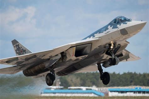 Sukhoi Su-57 5th generation stealth fighter Fighter Planes, Fighter Jets, Highest Grossing ...