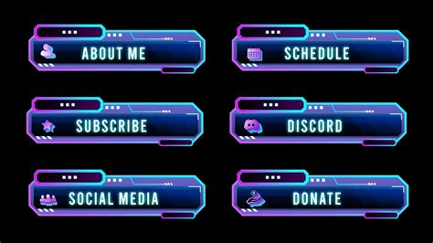 Twitch Panels 4k