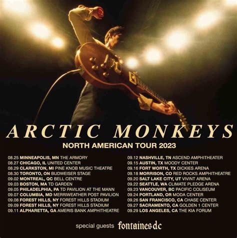 Arctic Monkeys announce 2023 North American tour | The Heart Sounds