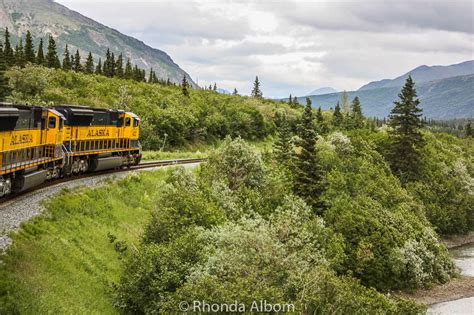 Panoramic Views as we Ride the Alaska Railroad from Denali to Anchorage