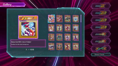 Mega Man Zero/ZX Legacy Collection – Bonus Cards and Link Mode Detailed