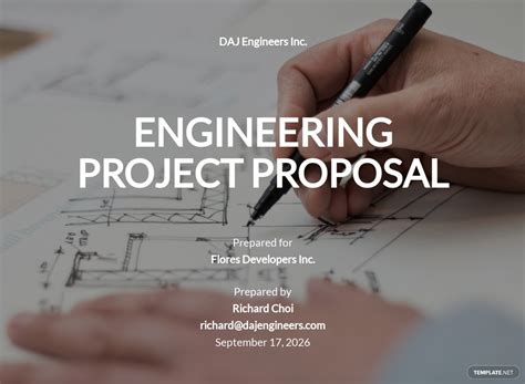 Engineering Project Proposal Template