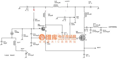 TV antenna principle circuit - TV_Circuit - Electrical_Equipment ...