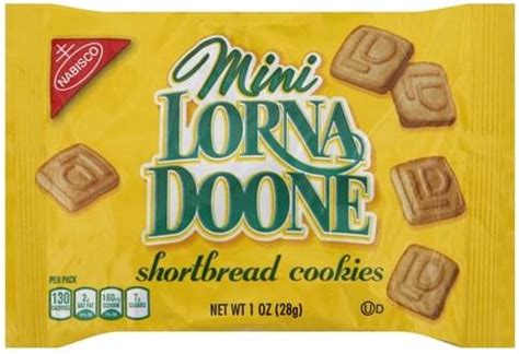 Lorna Doone Shortbread, Mini Cookies - 1 oz, Nutrition Information | Innit