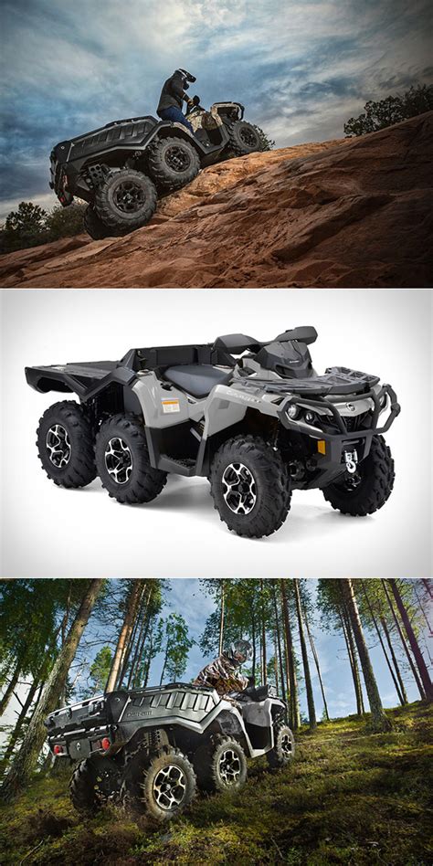 There are Off-Road Vehicles, and Then the Can-Am Outlander 6x6 ATV with ...