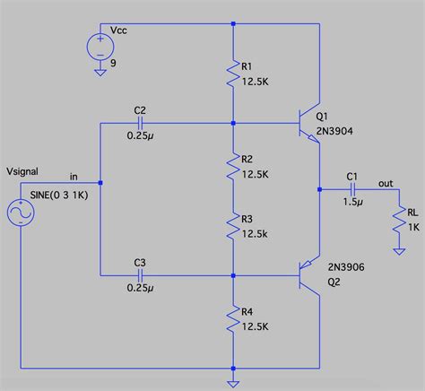 Class a b power amplifier - loxafruit