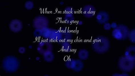 Tomorrow [From the 2014 "Annie" with Lyrics] Chords - Chordify