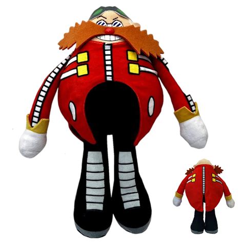 Buy CWJJ 11.8in/30cm Sonic Eggman Plush, Vivid Dr. Eggman Plush Toy from Sonic, Sonic Plushies ...