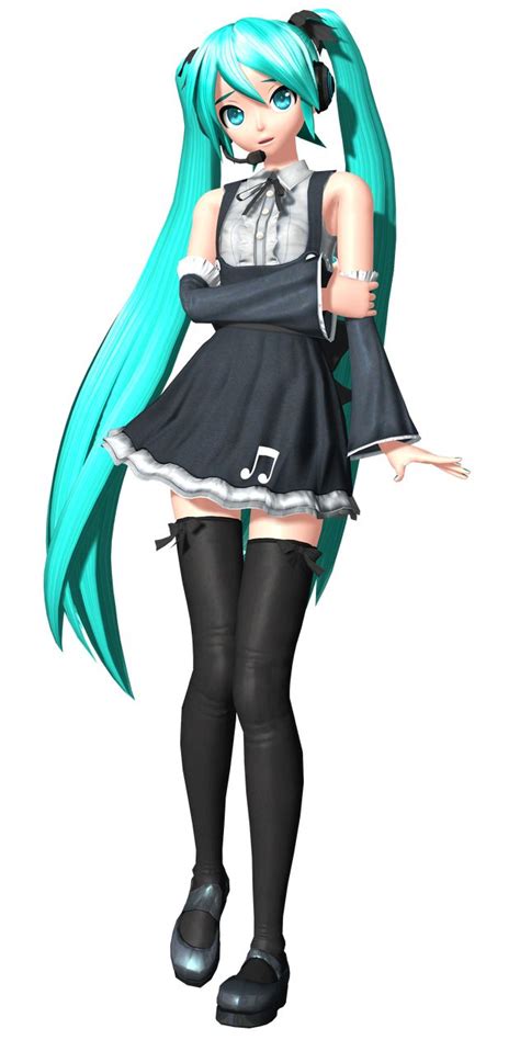 Hatsune Miku : Gothic [Project DIVA] Hatsune Miku Costume, Hatsune Miku ...