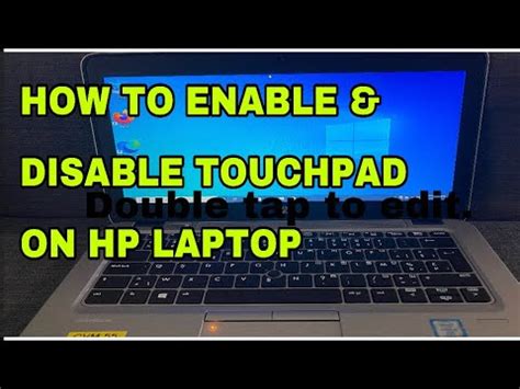 How To Enable and Disable Touchpad on HP Laptop in 2021 #shorts #touchpad #hplaptop - YouTube