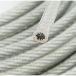 Vinyl Coated Aircraft Cable from Nets of America Inc